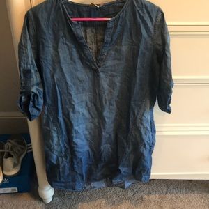 Women’s Chambray T-shirt Dress